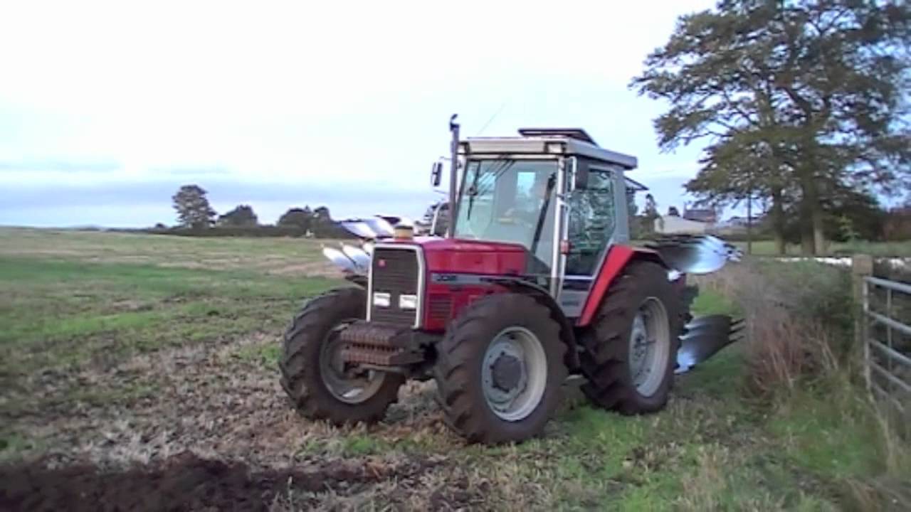 Ploughing trailer