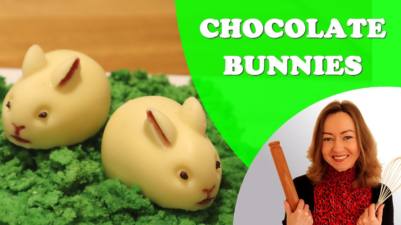 Chocolate Bunnies With Light Mousse Filling - great dessert for kids