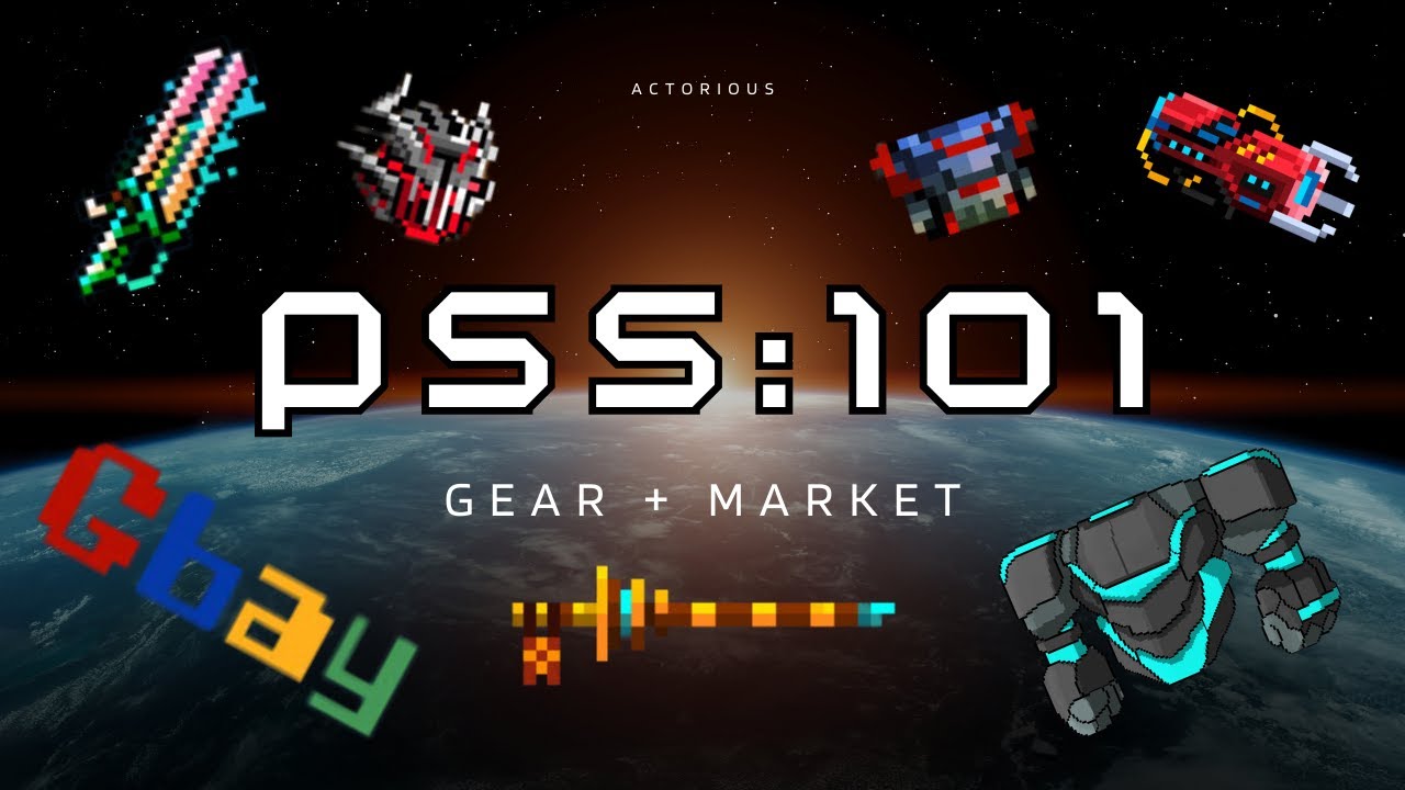 PSS 101: Gear Equipment Modules + Market Tips! Pixel Starships Guide Market, gBay Buying and Selling