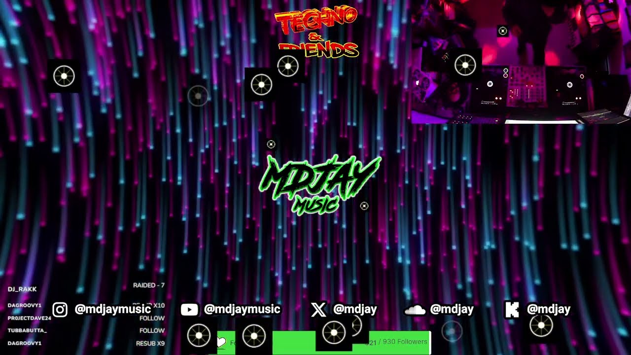 🔥Late Night Techno LIVE DJ Mix | Deep & Minimal Underground Set with MDJAY 🔥