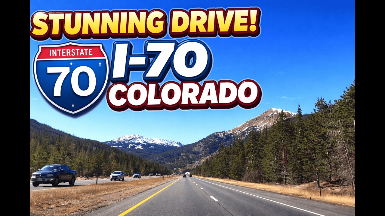 I-70 Colorado Diaries 🇺🇸 | America’s Most Beautiful Highway Drive