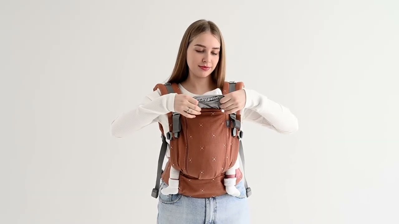 Mochila Portabebés Love & Carry ONE: Porteo Delantero 0-6 Meses | Tutorial Paso a Paso