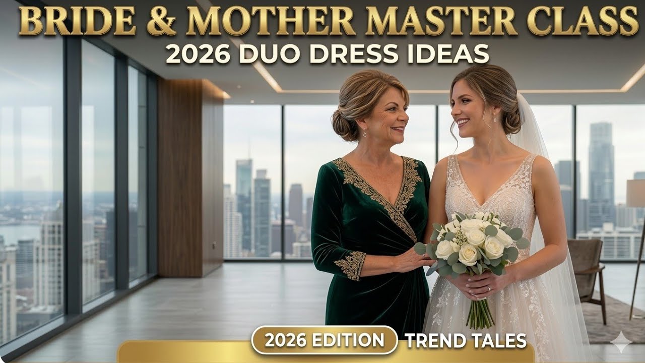 Bride and Mother of the Bride Dress Ideas | Elegant Wedding Fashion 2026