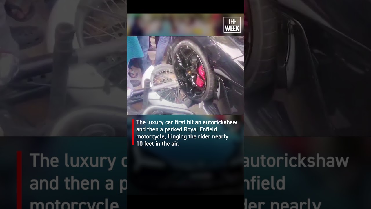 6 injured after Lamborghini crash on Kanpur&rsquo;s VIP road