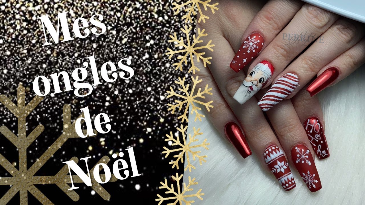 Mes ONGLES DE NOËL - Édition 2020 🎅🏻❄️