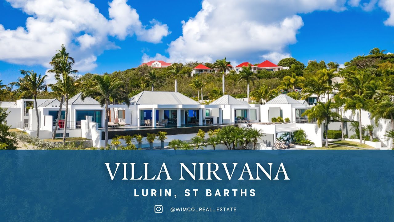 Luxury Villa Tours: Villa Nirvana in Lurin, St. Barts #realestateinvestor #realestatemarket