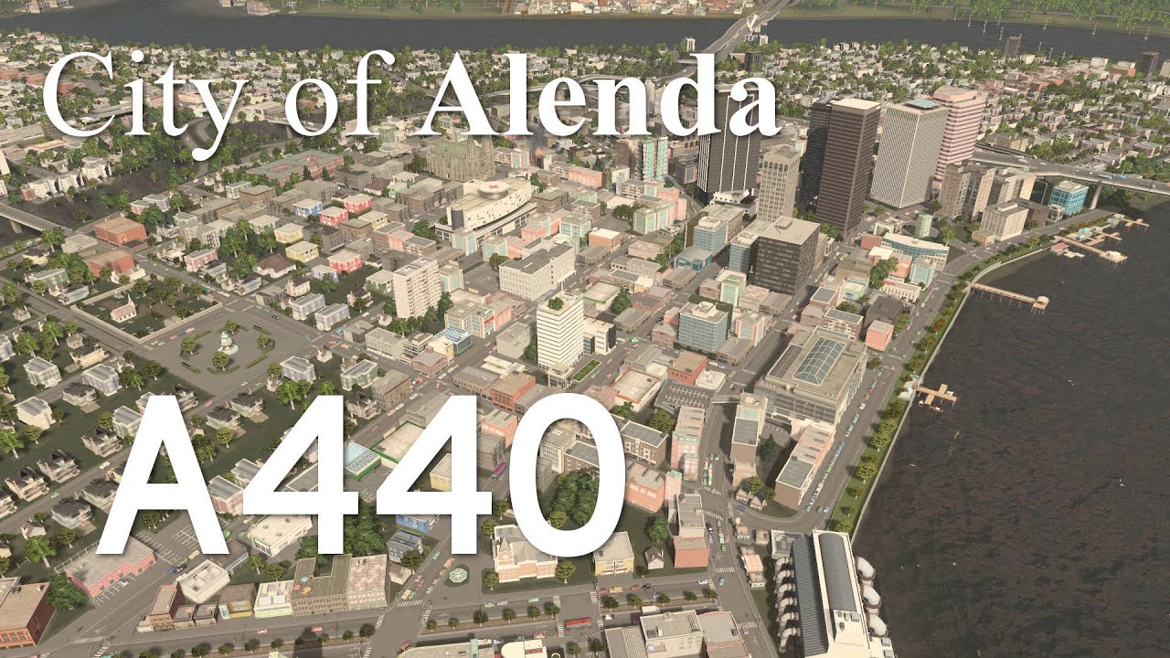 Cities Skylines Drive : Alenda Highway 440