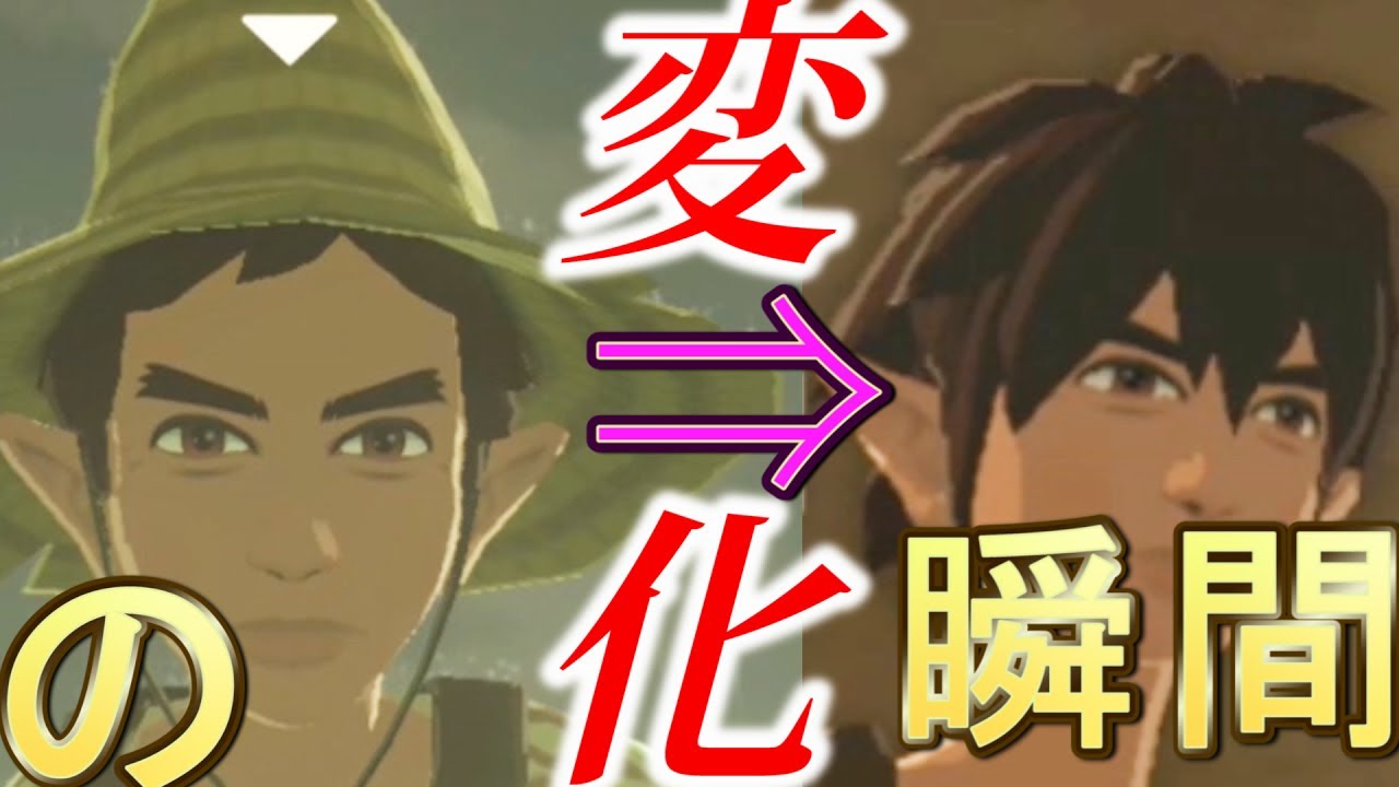 モブキャラの帽子脱ぐ瞬間見たことある？(シモツケの一日に密着してみた)【ゼルダの伝説ブレスオブザワイルド】検証　実況