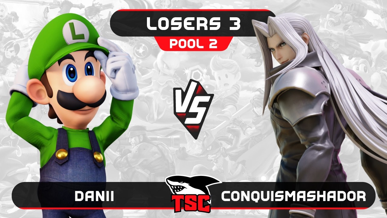 ConquiSmashador (Sephiroth) vs Danii (Luigi) - Smacho League 17 - SSBU