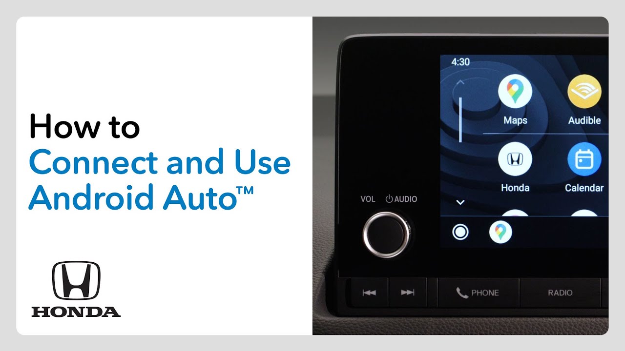 How to Connect and Use Android Auto™