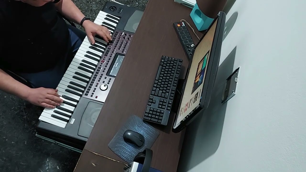 ΝΑ ΕΙΣΑΙ ΕΚΕΙ - ΧΑΤΖΗΓΙΑΝΝΗΣ ΜΙΧΑΛΗΣ INSTRUMENTAL COVER ON KORG