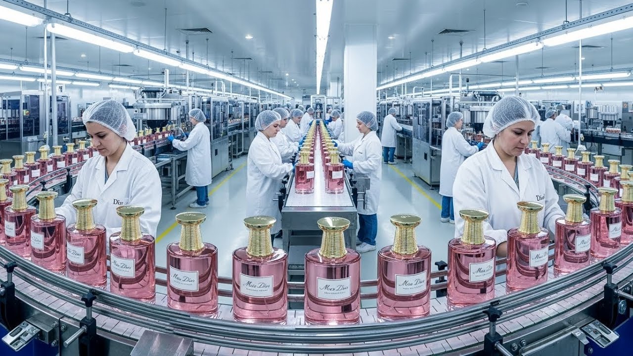 Inside the Dior Perfume Factory – How $300 Luxury Scents Are Made (Full Process )