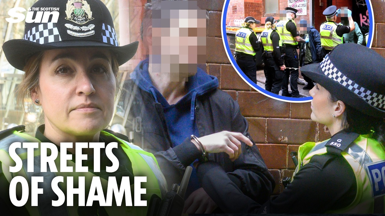 INSIDE Glasgow's grim no-go zone plagued by daylight drug use, shameless crime gangs  & shoplifting