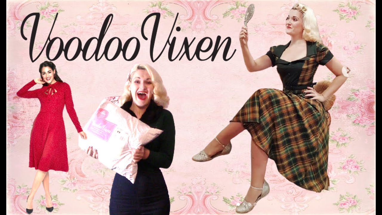 Voodoo Vixen Haul & Try-On! Vintage Collaboration Review [CC]