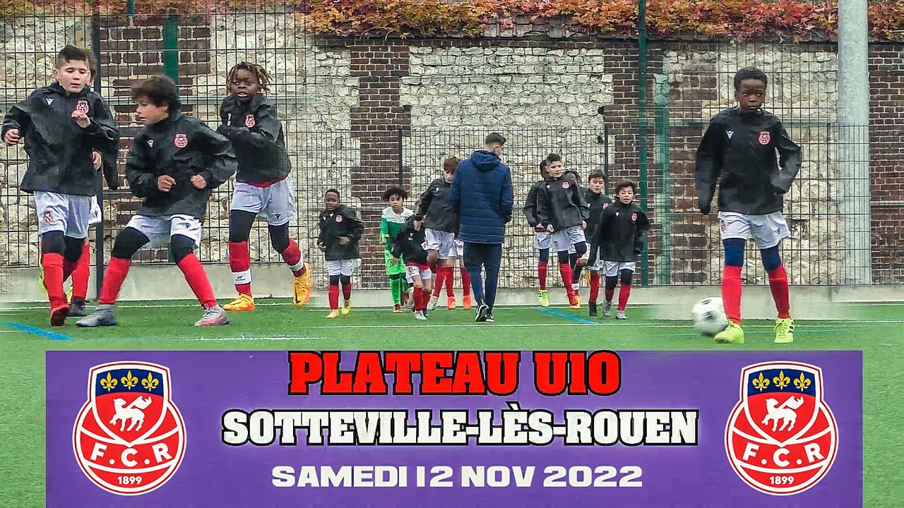 PLATEAU U10 À SOTTEVILLE-LÈS-ROUEN / SAMEDI 12 NOV 2022