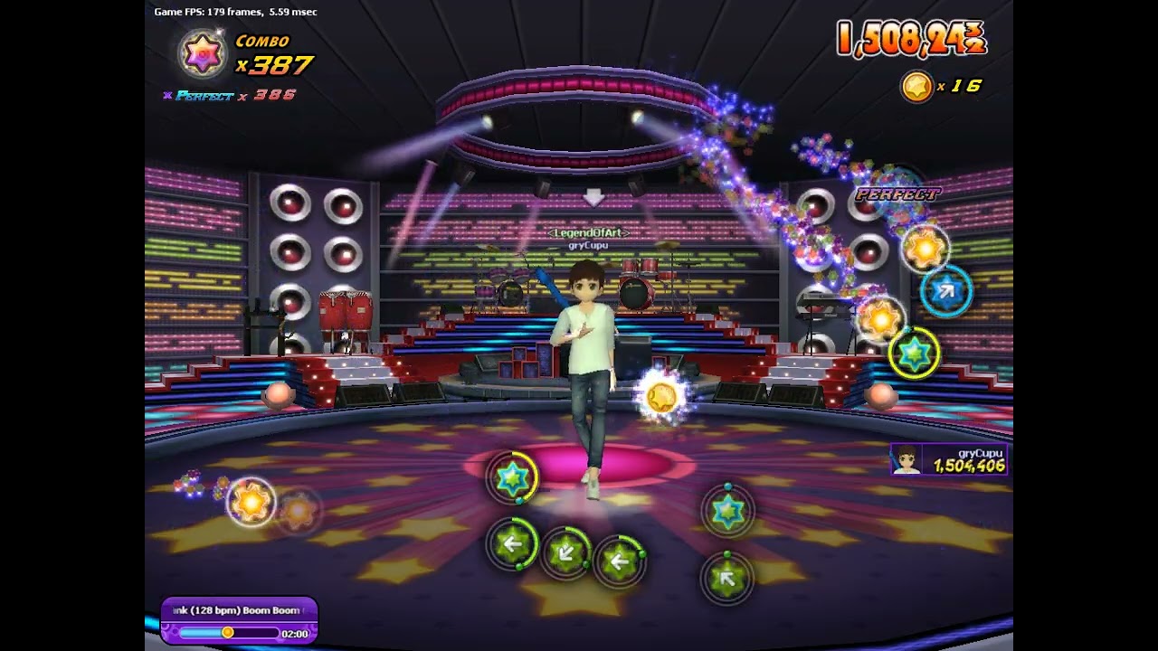 [AuMoveON] Shooting Star Mode (Hard) - Boom Boom Cash - Drink and Drunk