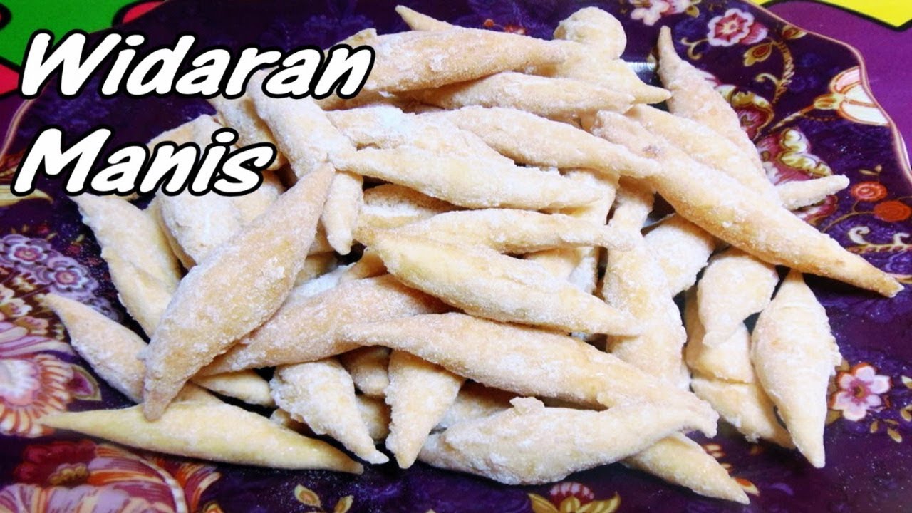 Resep Cara Membuat Kue Widaran Manis/Telur Gabus Manis