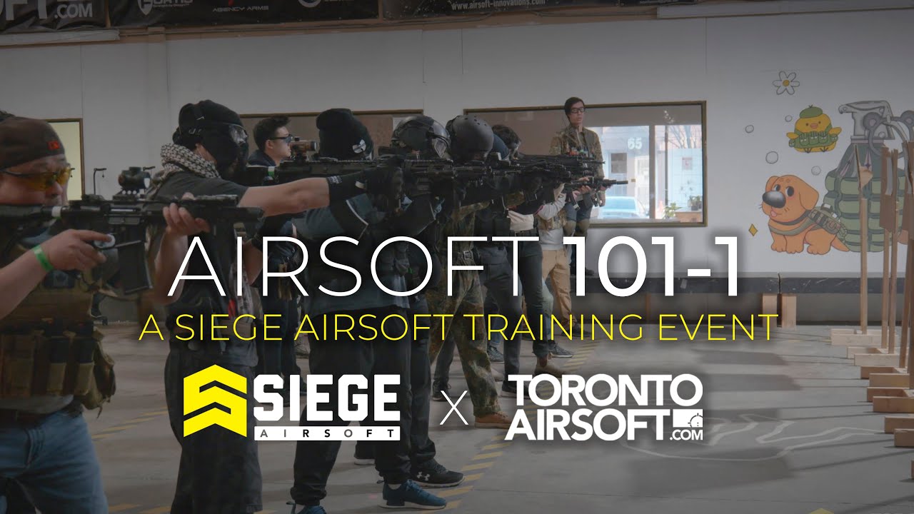 Airsoft 101-1 A Siege Airsoft Training Event.