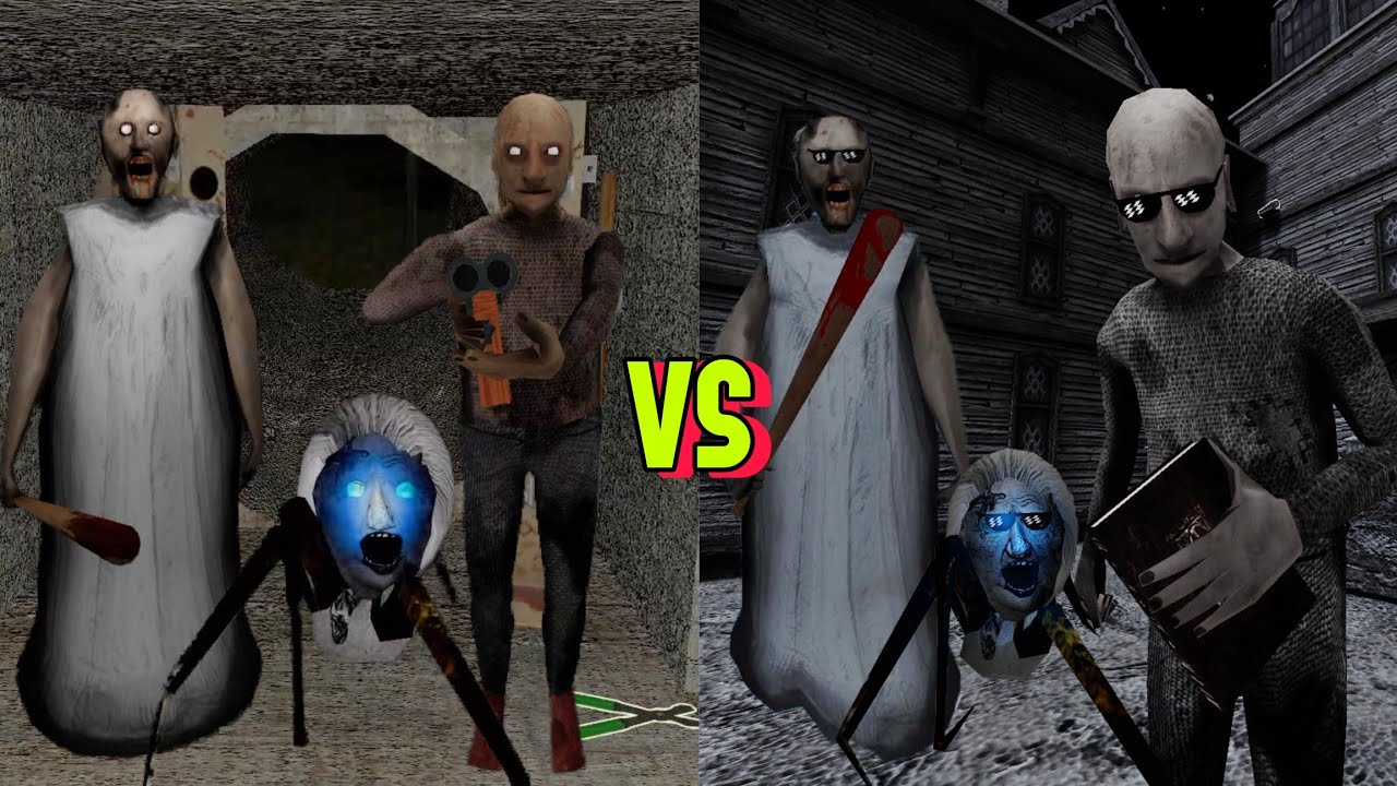 Granny Recapenhanced Vs Granny 3 Enhanced