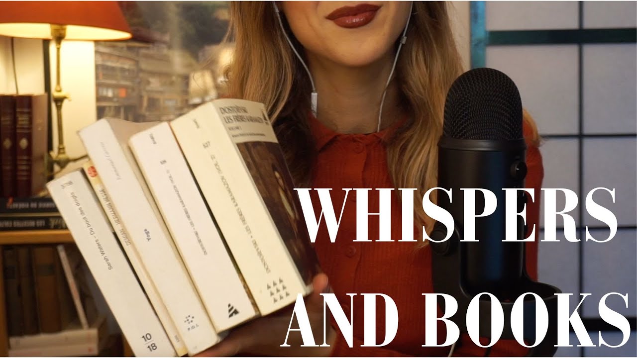 ASMR 📚 Book Chat with your Frenchie Friend ☕ | Dostoevsky, Demian, Yoga & Fingersmith