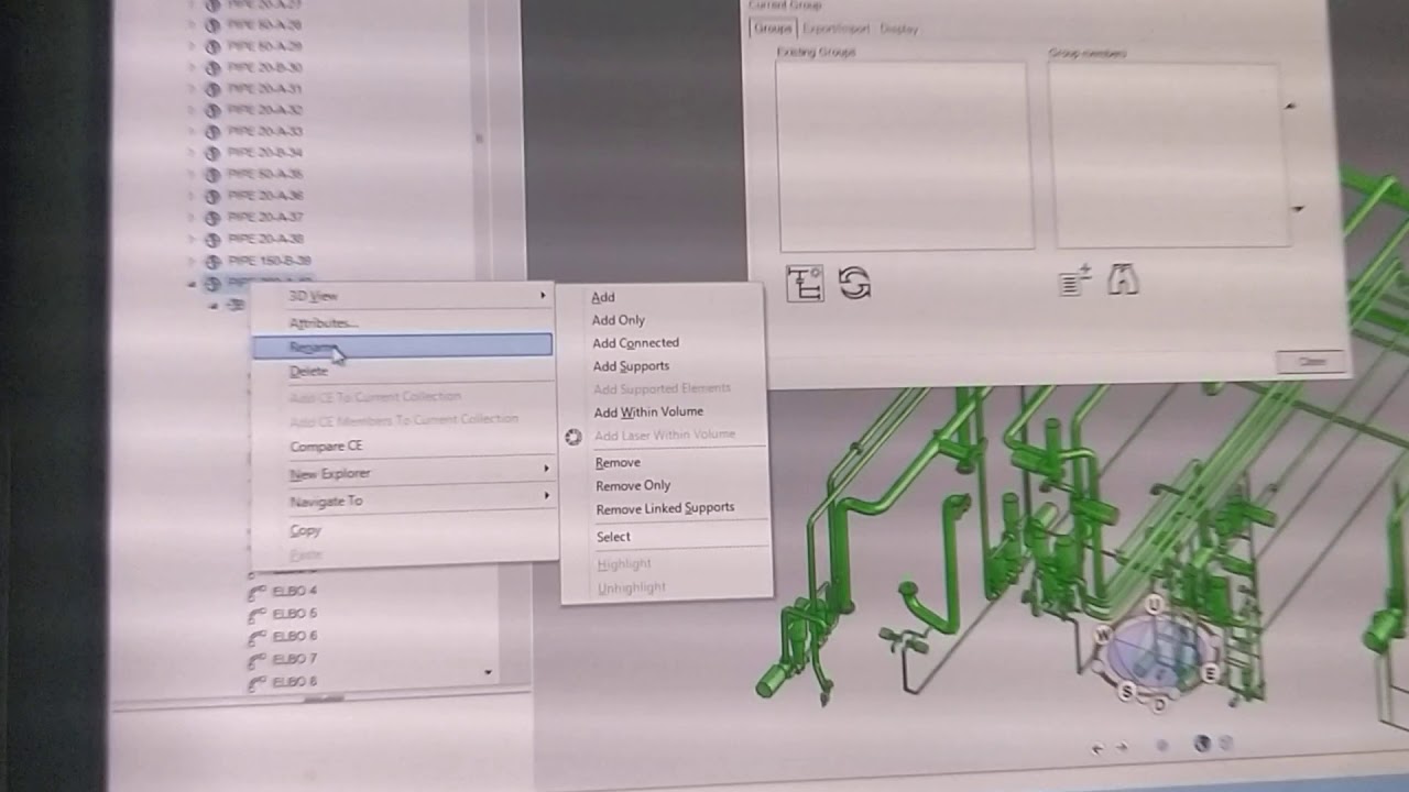PIPING STRESS INTERFACE PSI FROM AVEVA E3D DESIGN MODULE