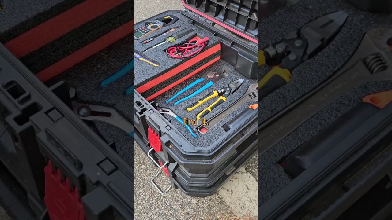 Kaizen Foam Rocks #chrisboden #comedy #engineering #tools #toolbox #tips #educational #storage