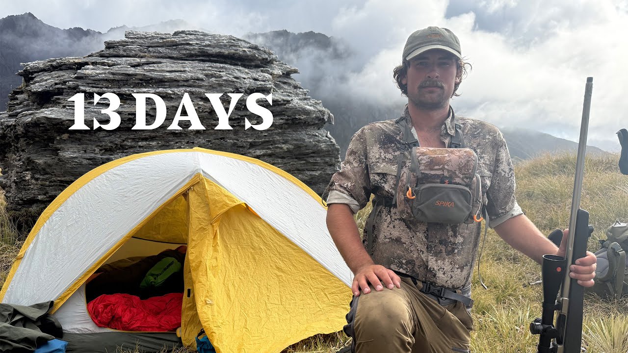 13 Days Hunting, Camping and First to Reach the Most Remote Point in New Zealand