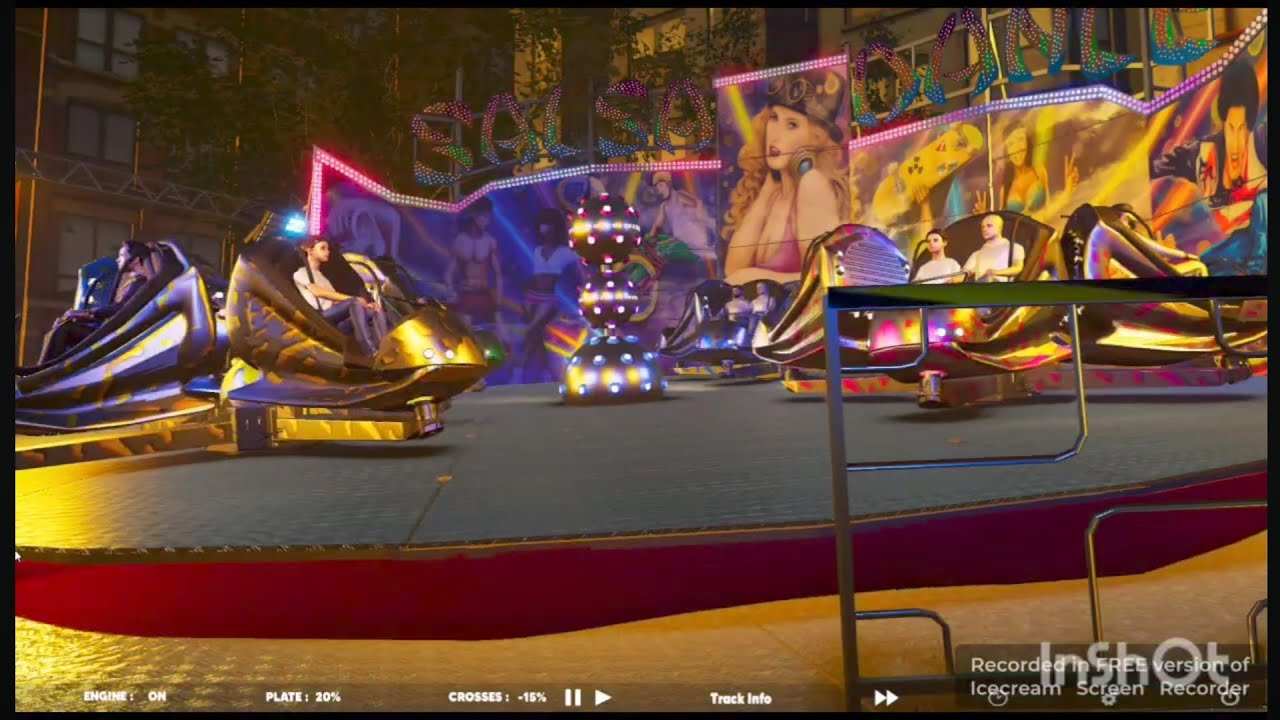 Break dance Dreher, konga , booster , booster Thinel and shake dance kermis simulator compilation 🎡🪩