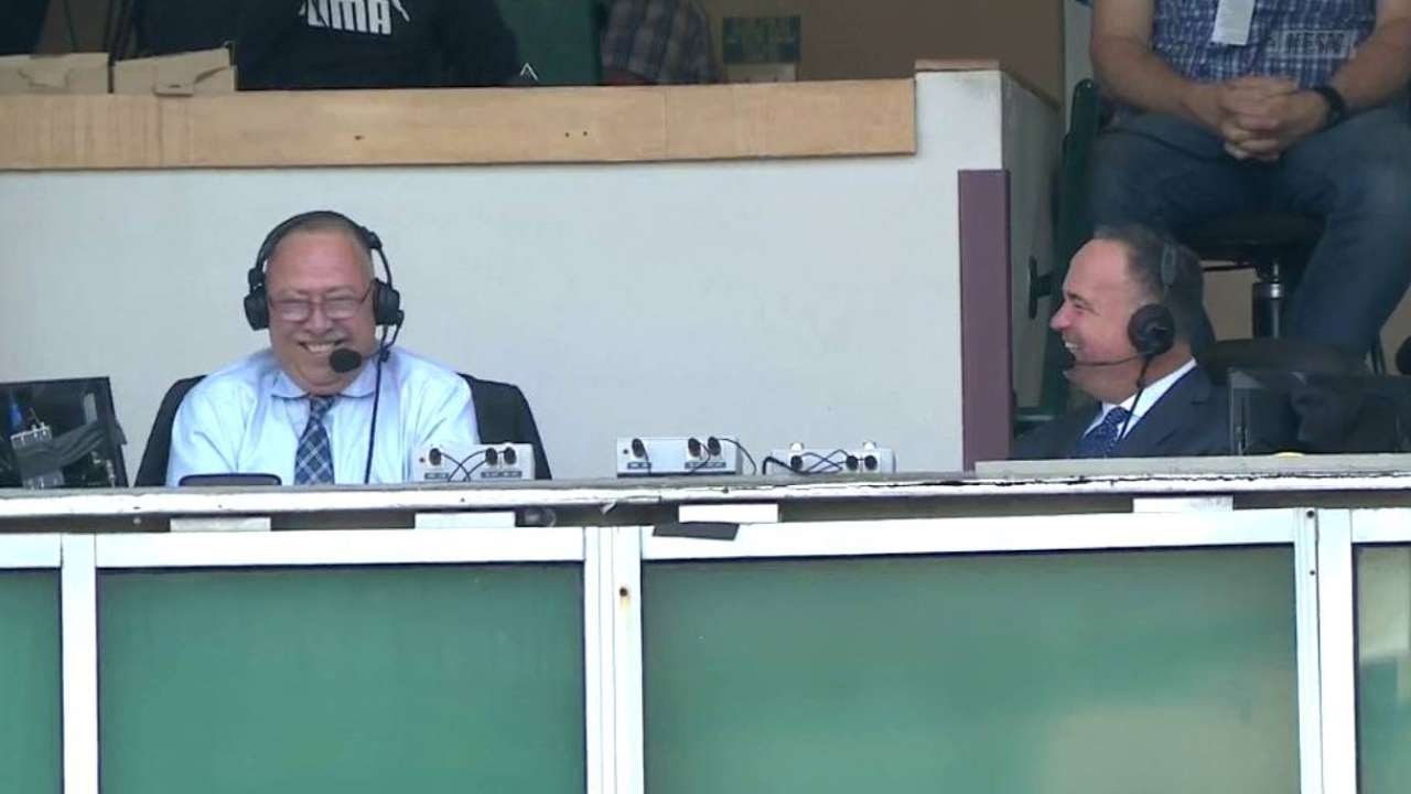BOS@CLE: Remy thanks Orsillo for their time together