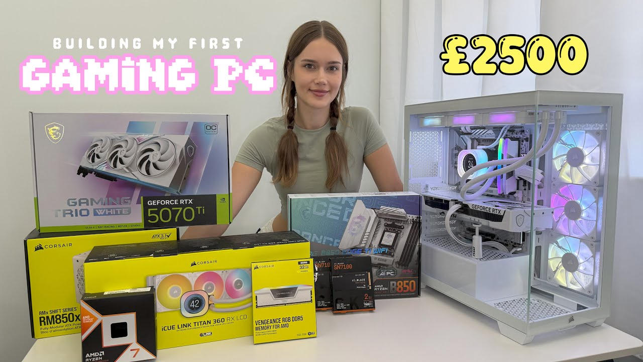 building my first gaming pc with zero experience !!