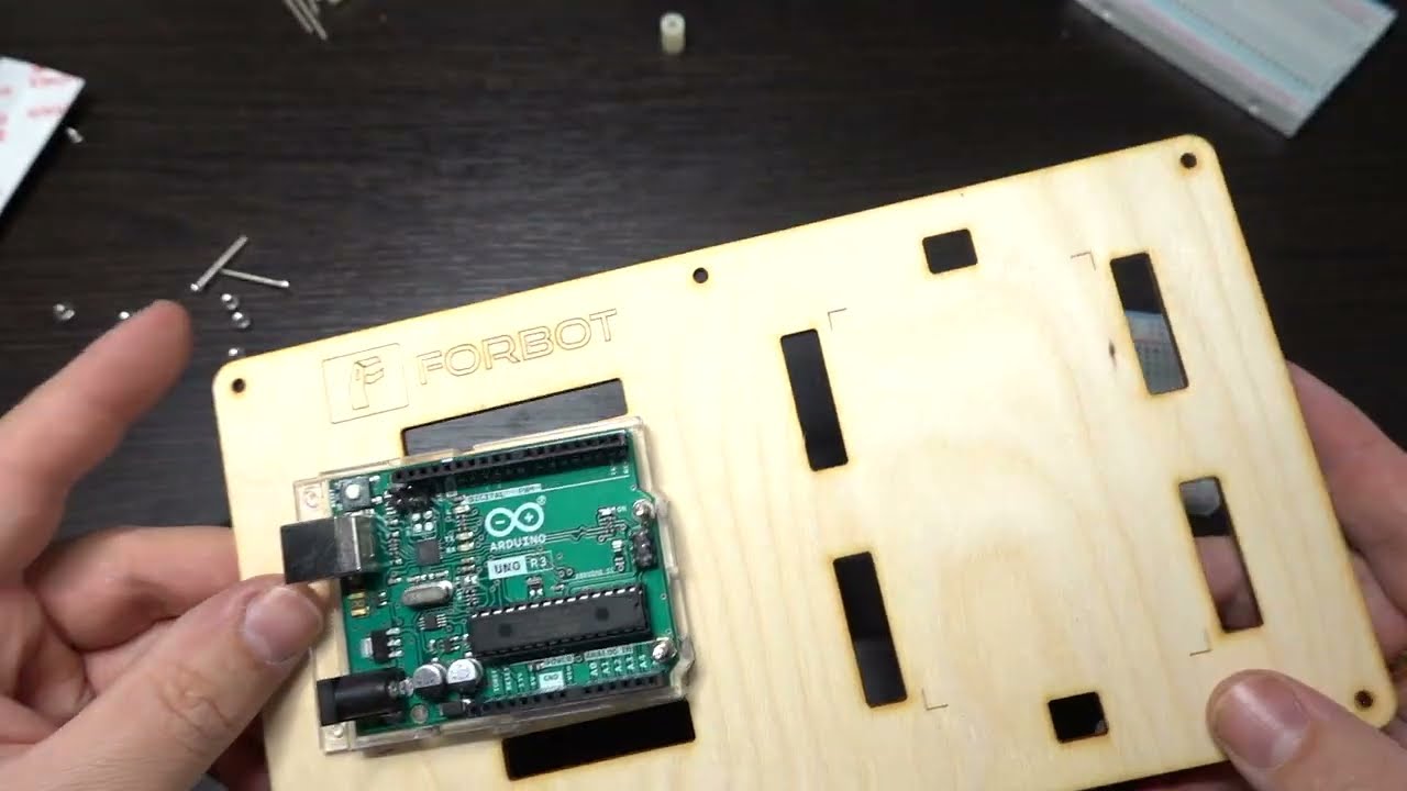 004 Montaż Arduino na płytke