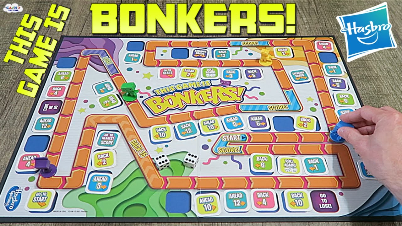 This Game Is BONKERS!!! Hasbro Gaming Toy Review