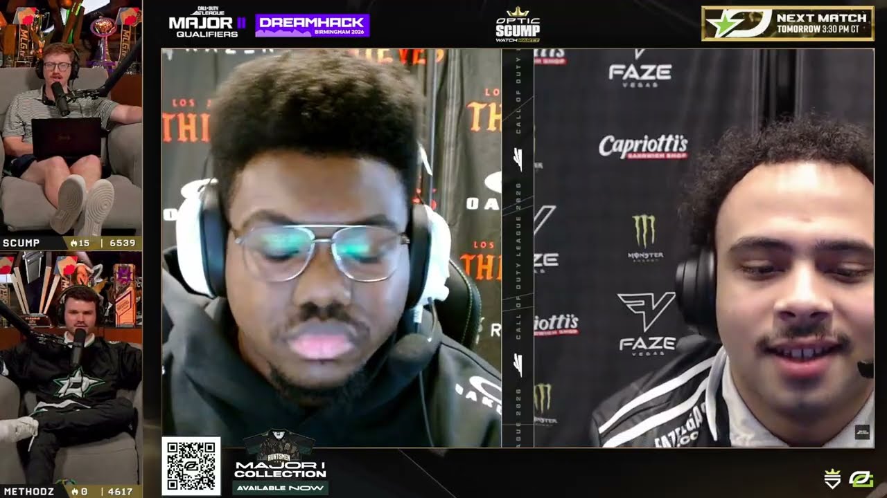 METHODZ & SCUMP REACT TO FAZE VEGAS VS LA THIEVES