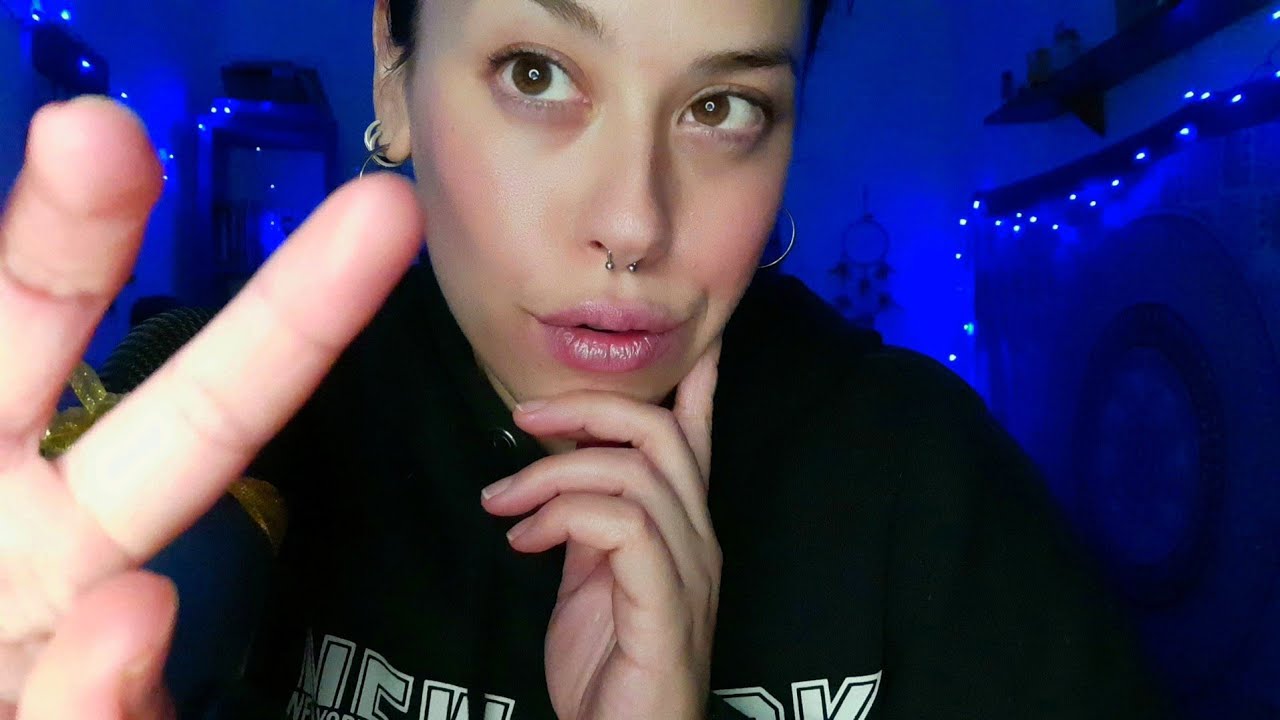 ASMR Tocando Tu CARA ✋🏻+ Mouth Sounds 👄