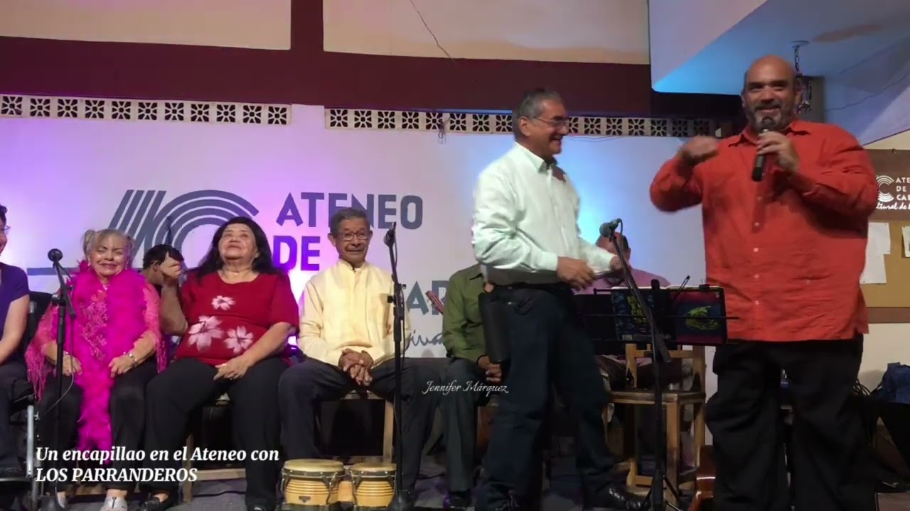 Un encapillao en el Ateneo con LOS PARRANDEROS