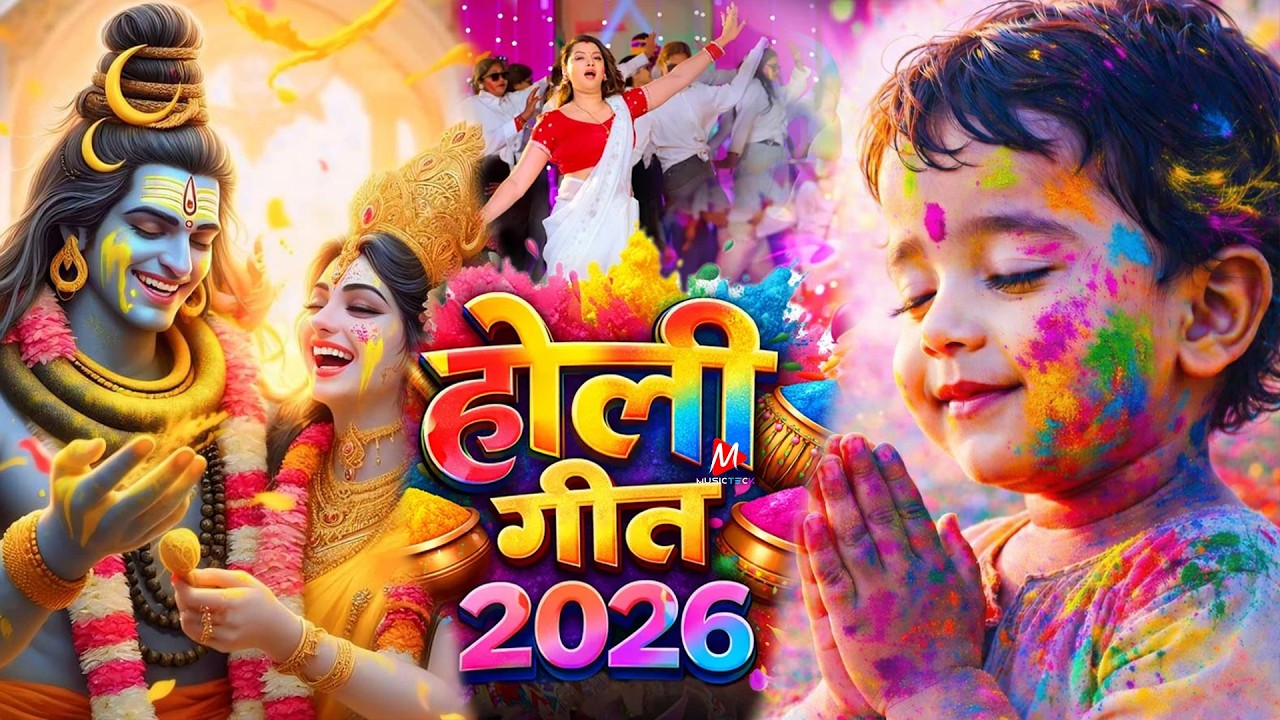 न्यू होली भजन होली महादेव खेलेले। Shiv Charcha Holi Song.Shiv Charcha Holi Geet Video Song