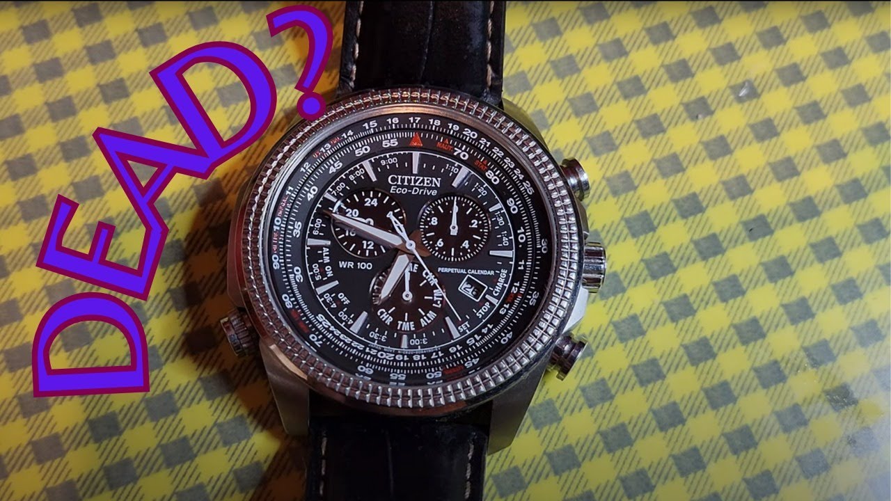 Citizen Eco drive- How to re-charge the battery and save money