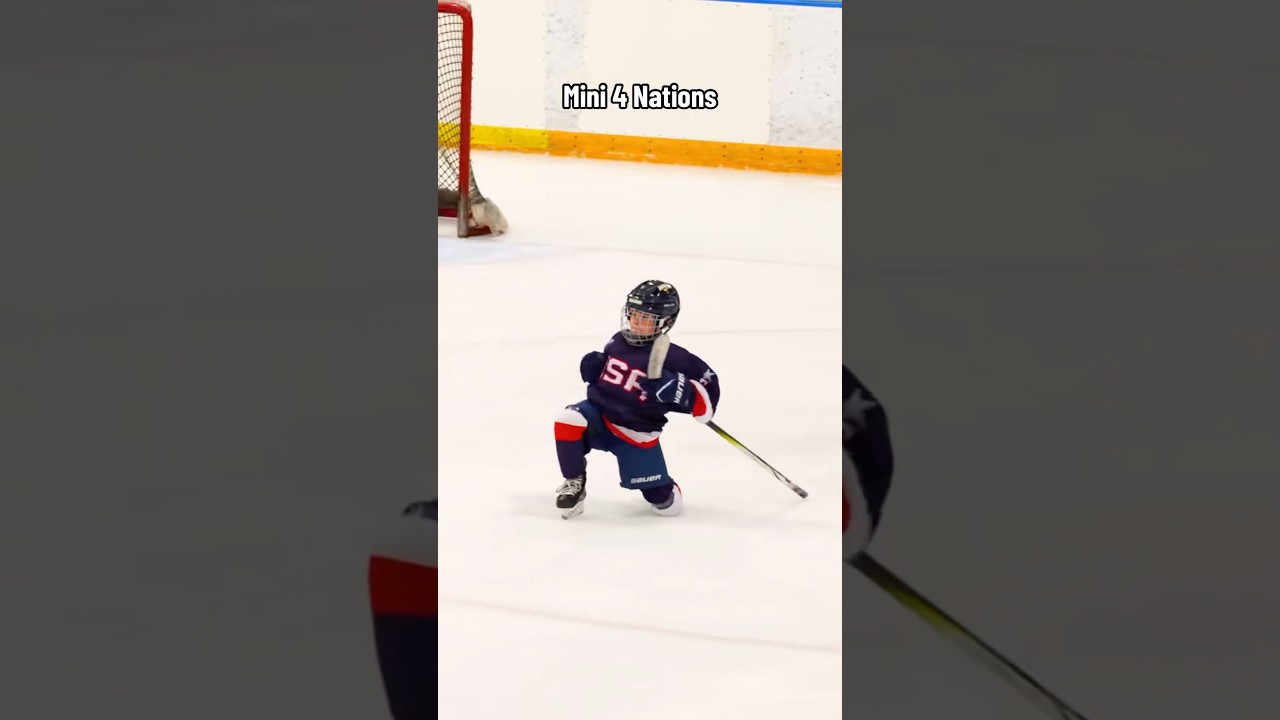 Mini 4 Nations🏒 #hockey #hockeyplayers #shorts