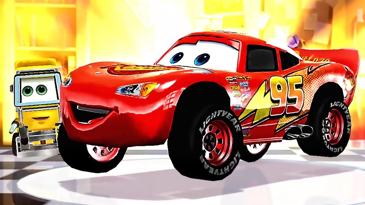 Retro McQueen - Cars 2: Fast as Lightning