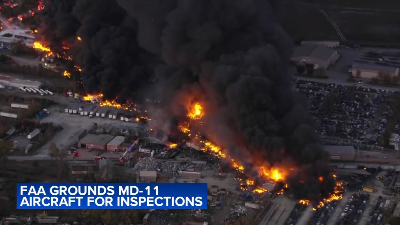 UPS and FedEx grounding MD-11 planes following deadly Kentucky crash, FAA orders inspections