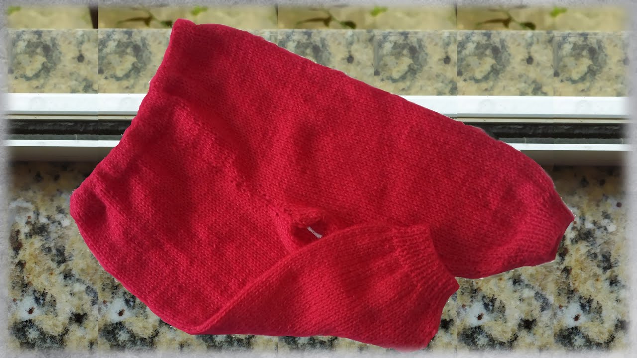 PANTALÓN Fácil a Dos Agujas para Bebés Recién Nacidos