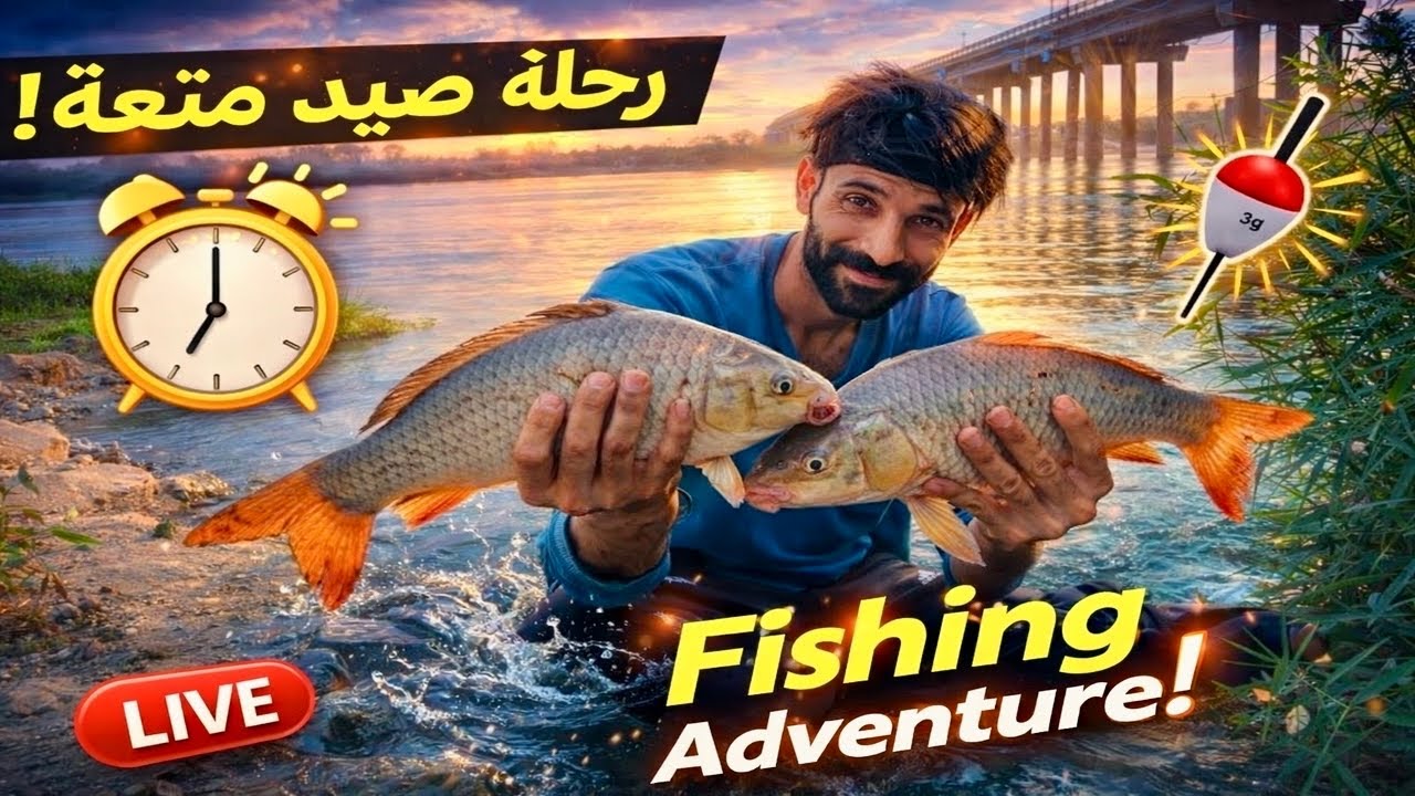 رحلة صيد سمك ممتعة سويت شي حلو وصار وياي شي غريب ‼️😂