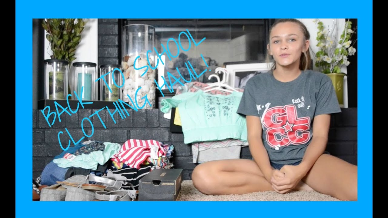 BACK TO SCHOOL CLOTHING HAUL!