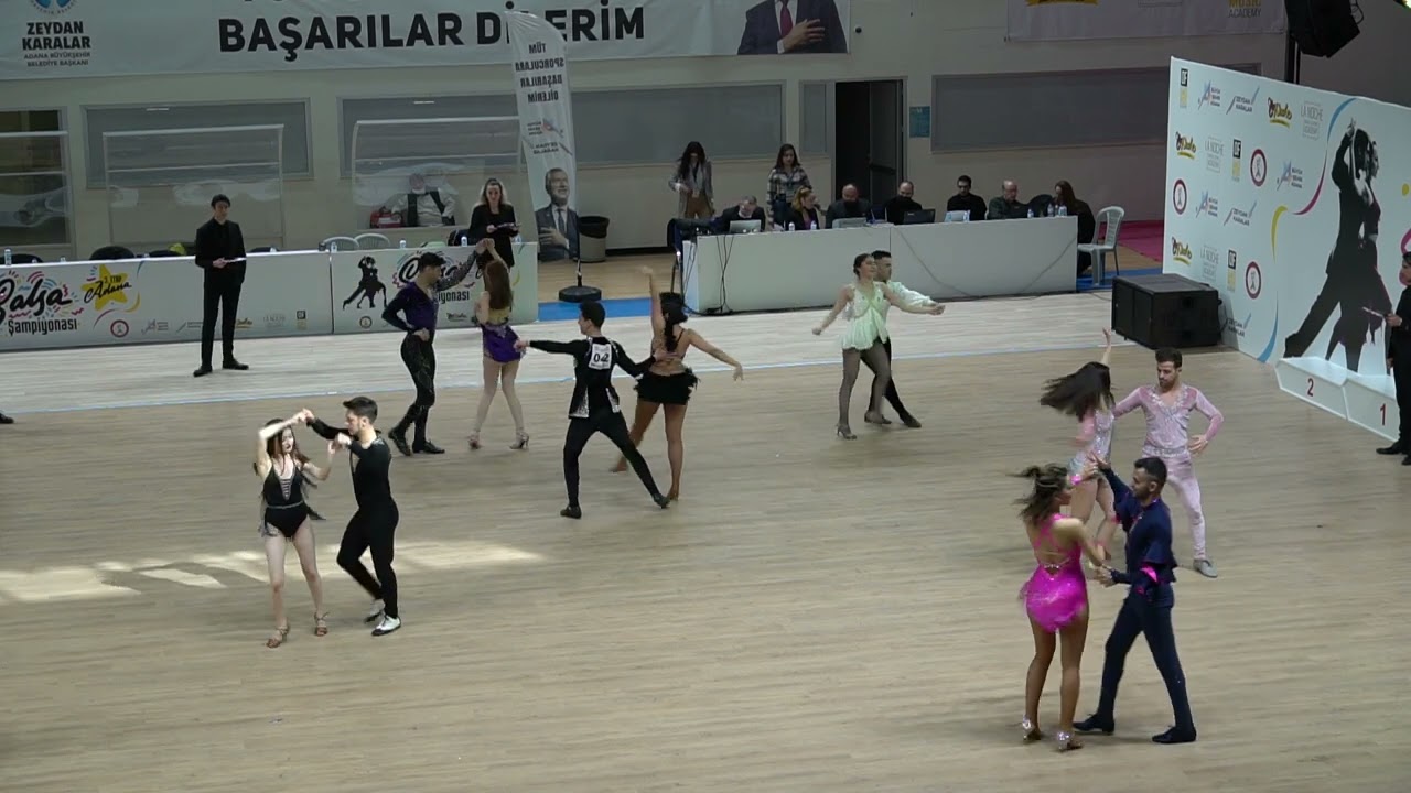 TDSF 2021-2022 Türkiye Kulüpler Arası Salsa Şampiyonası 3. ETAP ADANA Salsa Yetişkinler D Klasman