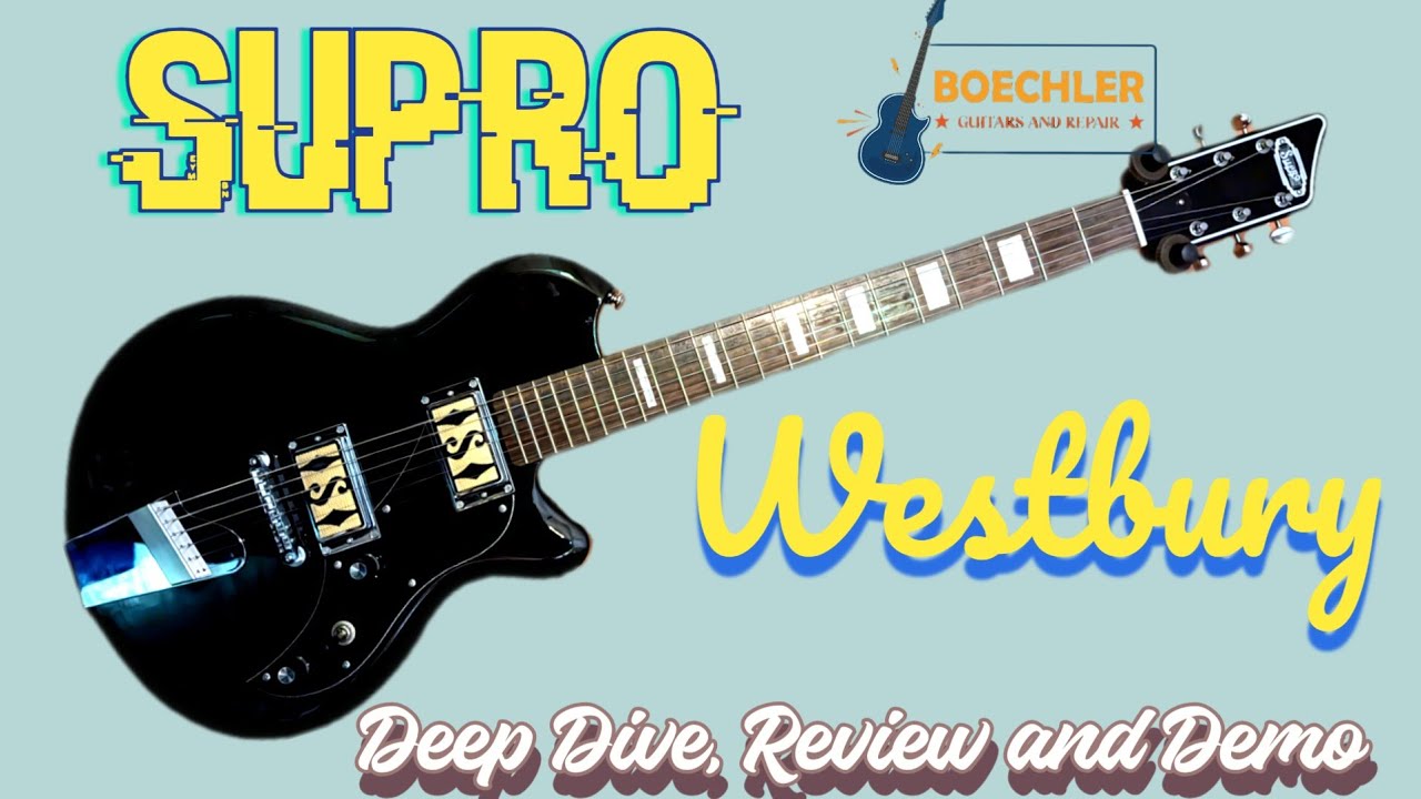 Supro Island Series Westbury 2020JB Deep Dive Review and Demo