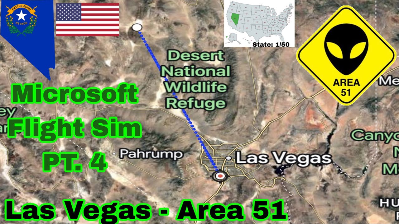 Las Vegas to Area 52 (MSF 4)