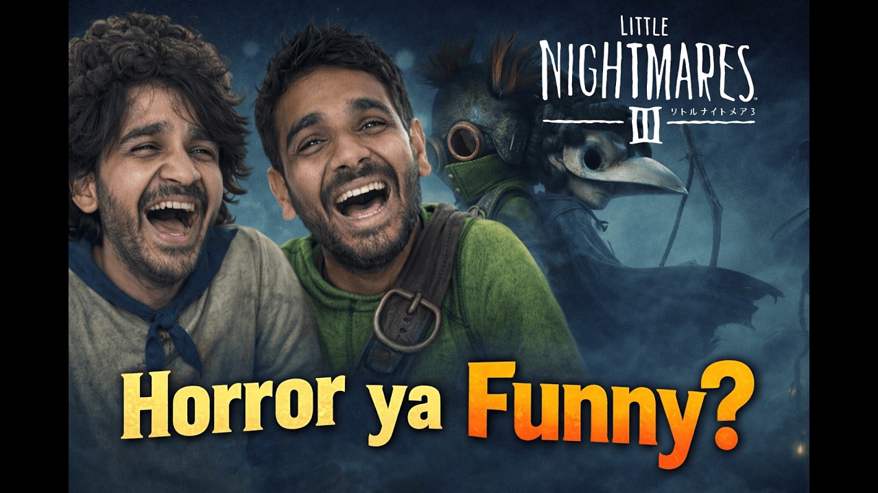 Bhaag sale bhaag 😂 Little Nightmares 3 Part 6 😱