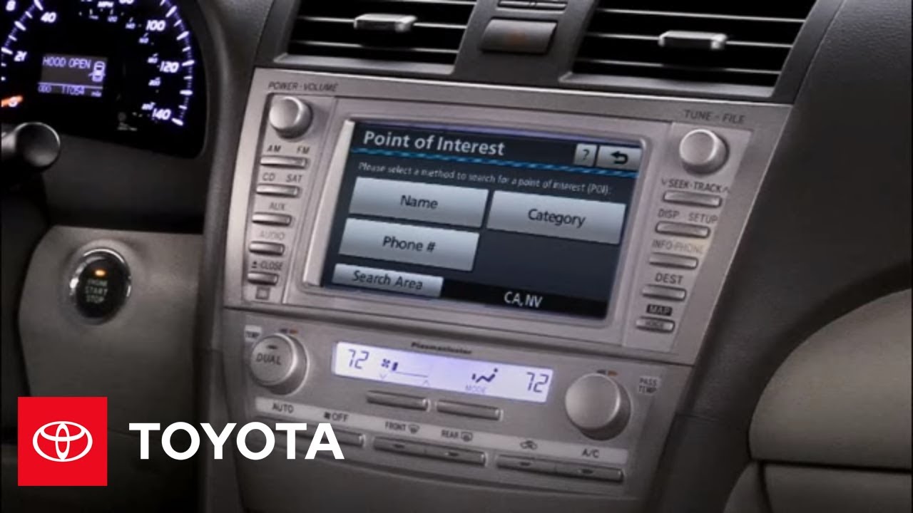 2010 Camry How-To: Navigation System | Toyota