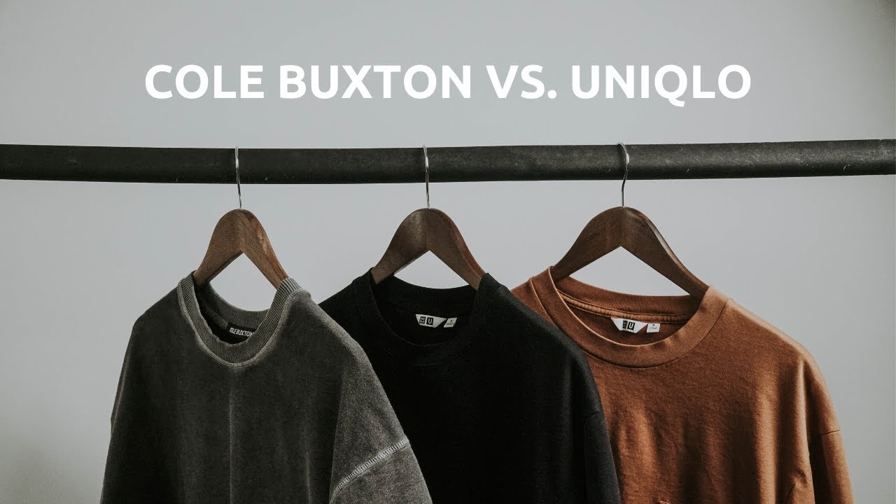 Cole Buxton vs. Uniqlo // Best Oversized Tee