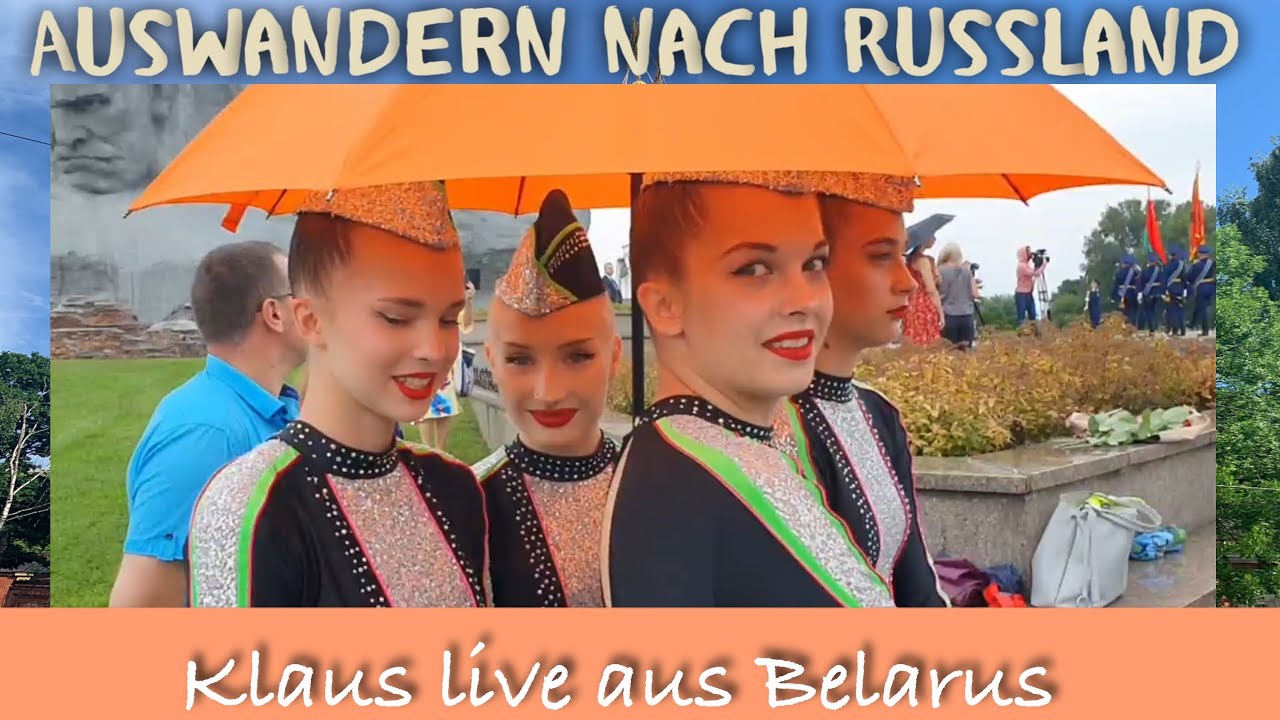 Unser Friedensfreund Klaus berichtet live vom Stadtfest aus Brest zu Ehren der Befreiung…. 